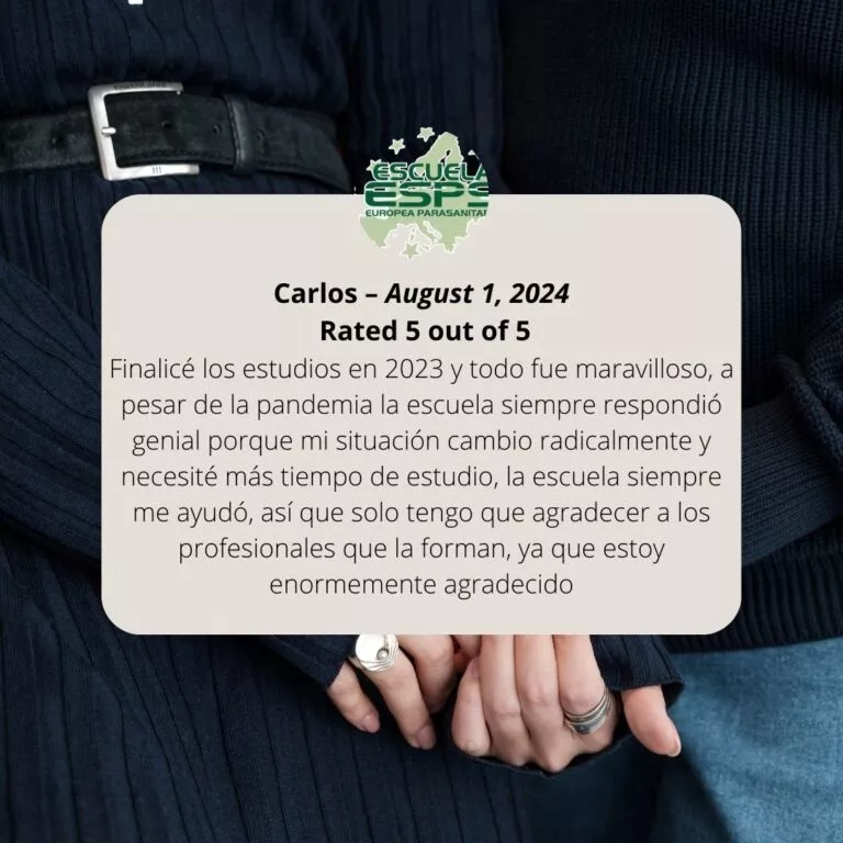 Curso de naturopatia online ESPS OPiniones de los cursos de la escuela europea parasanitaria ESPS