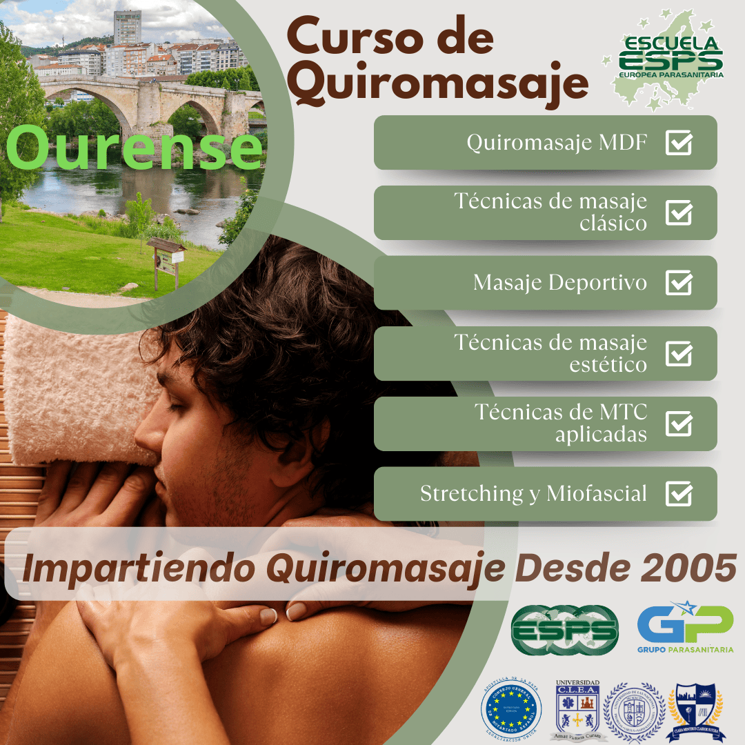 Curso de Quiromasaje en Ourense