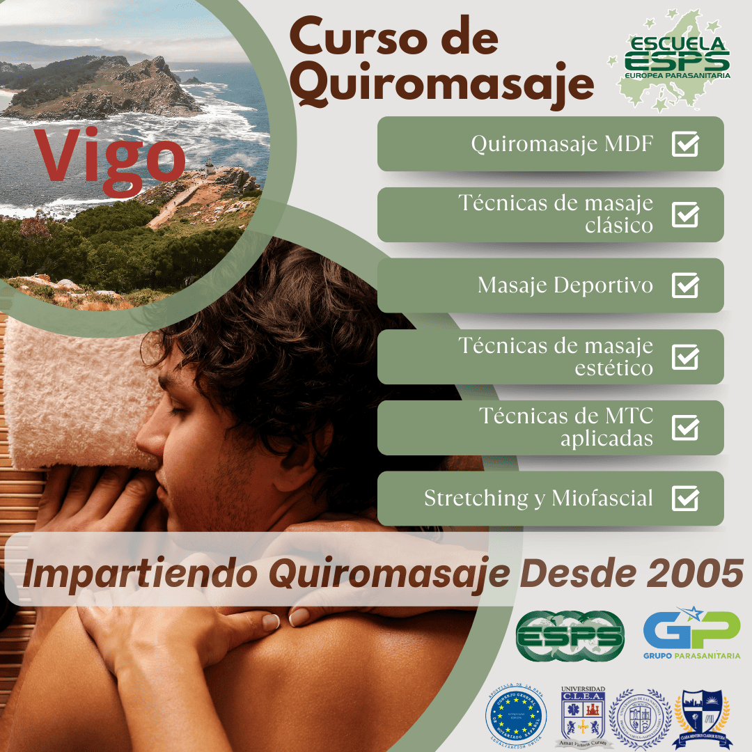 Curso de Quiromasaje en Vigo